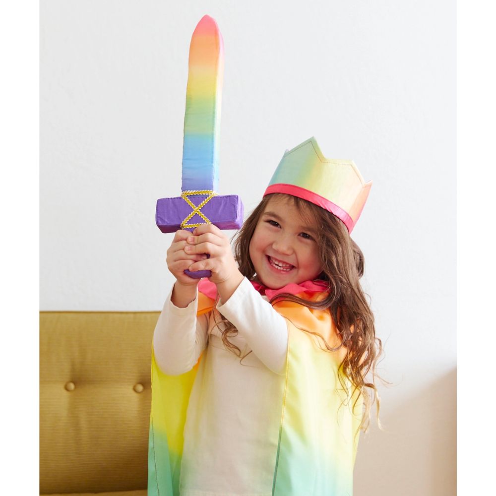 Sarahs Silk Soft Sword Rainbow