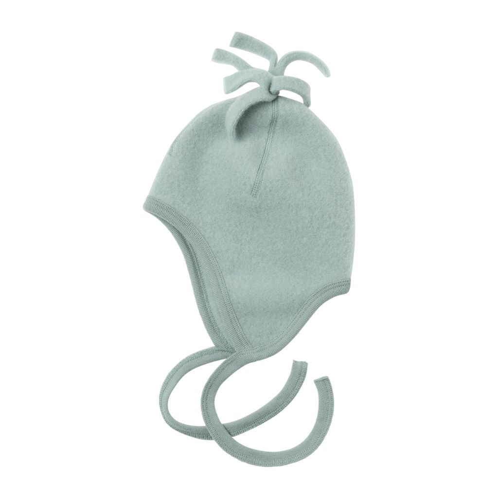 Engel Fleece Baby Hat Mountain Blue