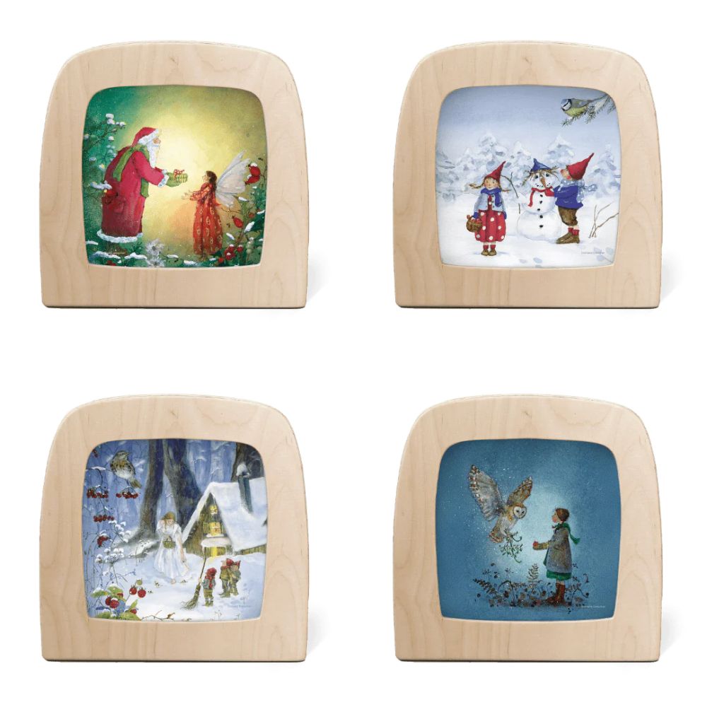 Silhouettes Only - Daniela Drescher's Winter Silhouettes (Pack of 4) for Toverlux Lamp