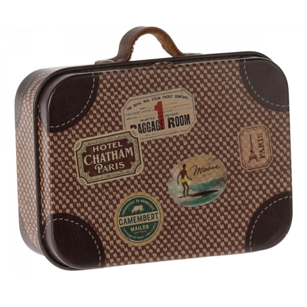 Maileg Suitcase, Micro - Brown