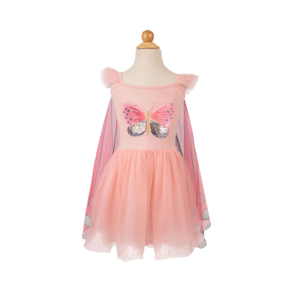 Sequins Secret Butterfly Twirl Dress and Wings, size 5-6