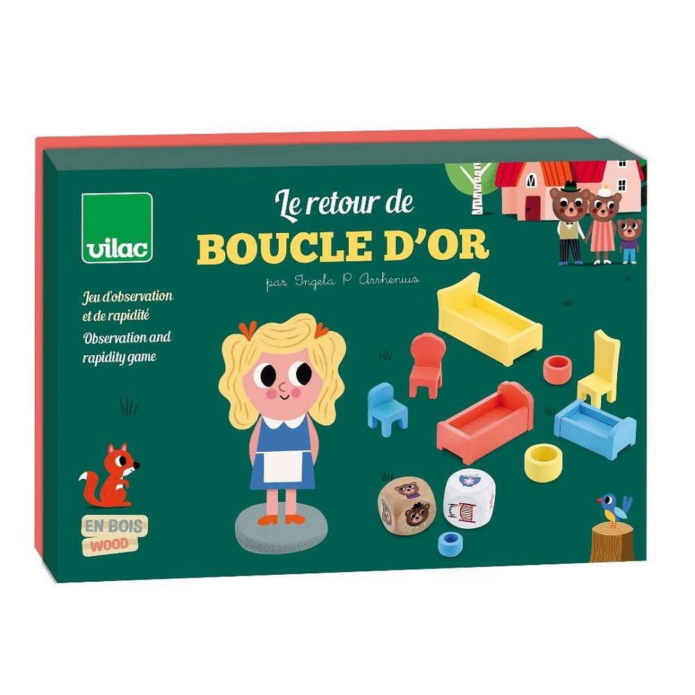 Vilac Ingela P. Arrhenius - Goldilocks Game