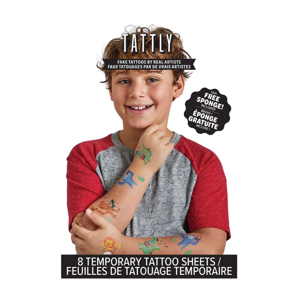 Jungle Band Tattoo Set