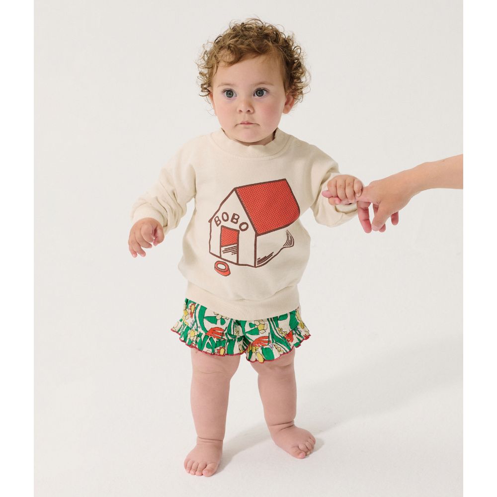 Bobo Choses Baby Pickles is at Home sweatshirt