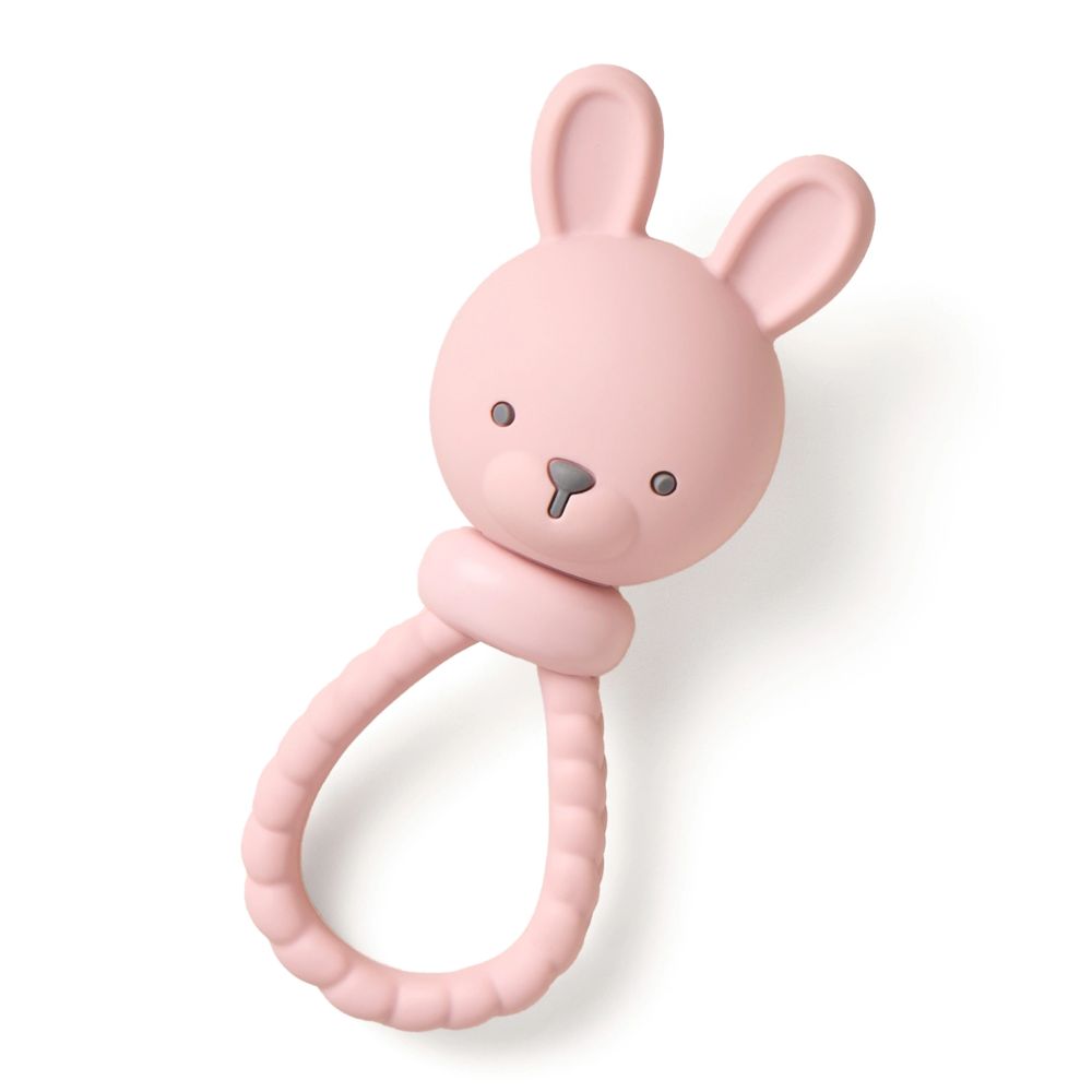 Itzy Ritzy Pink Bunny Sweetie Rattle