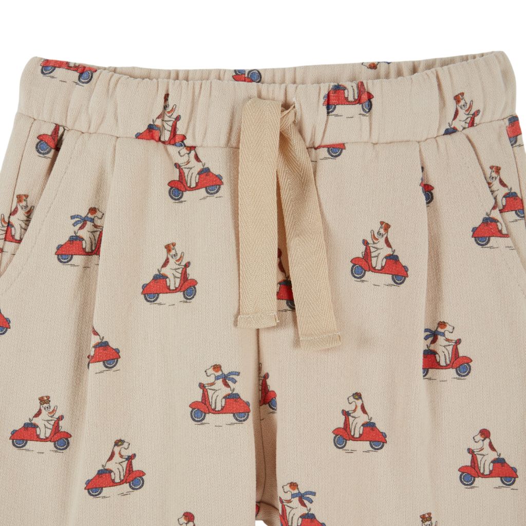 Emile & Ida Fleece Jogger Grand Dog Flour