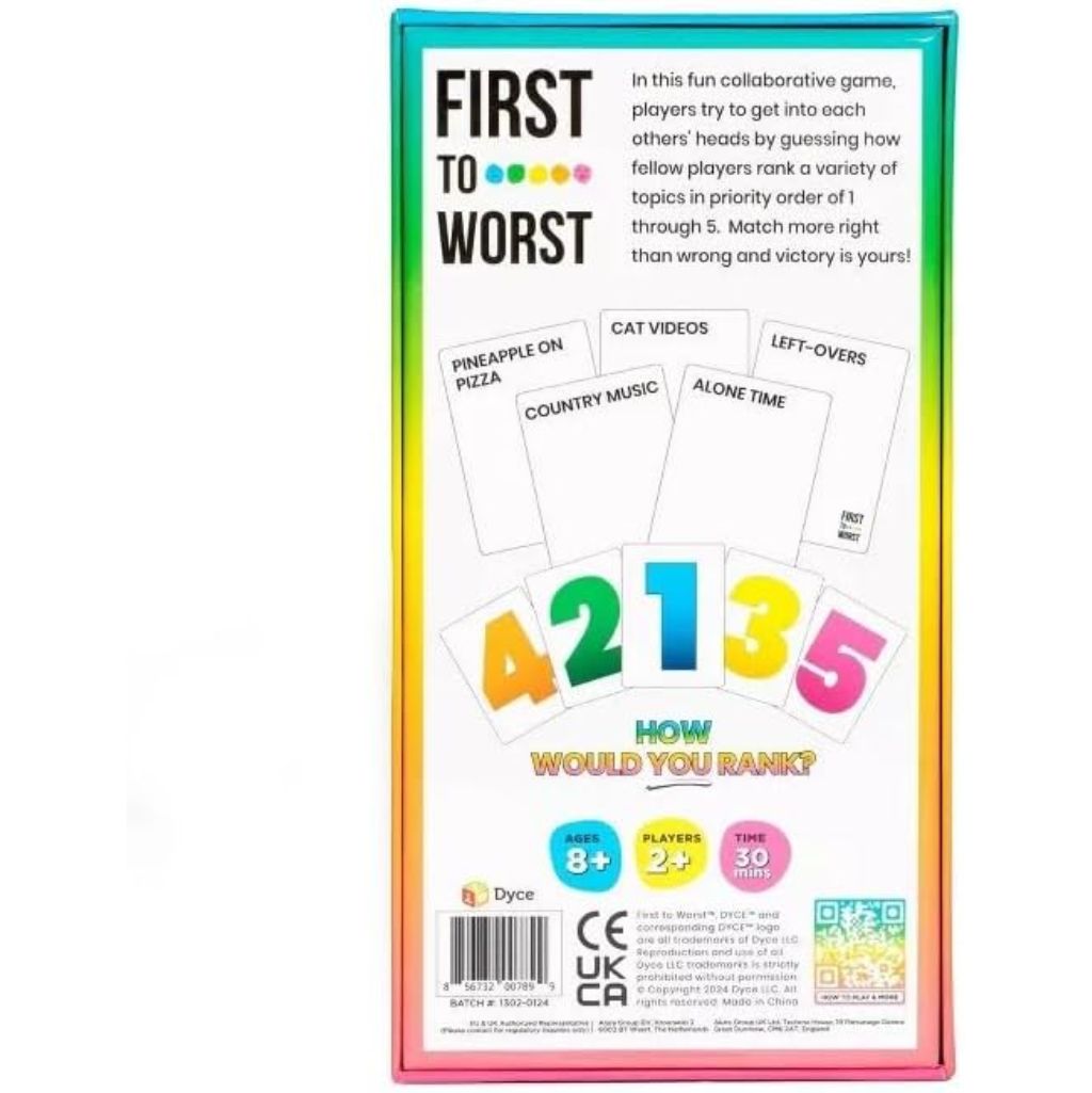 First to Worst