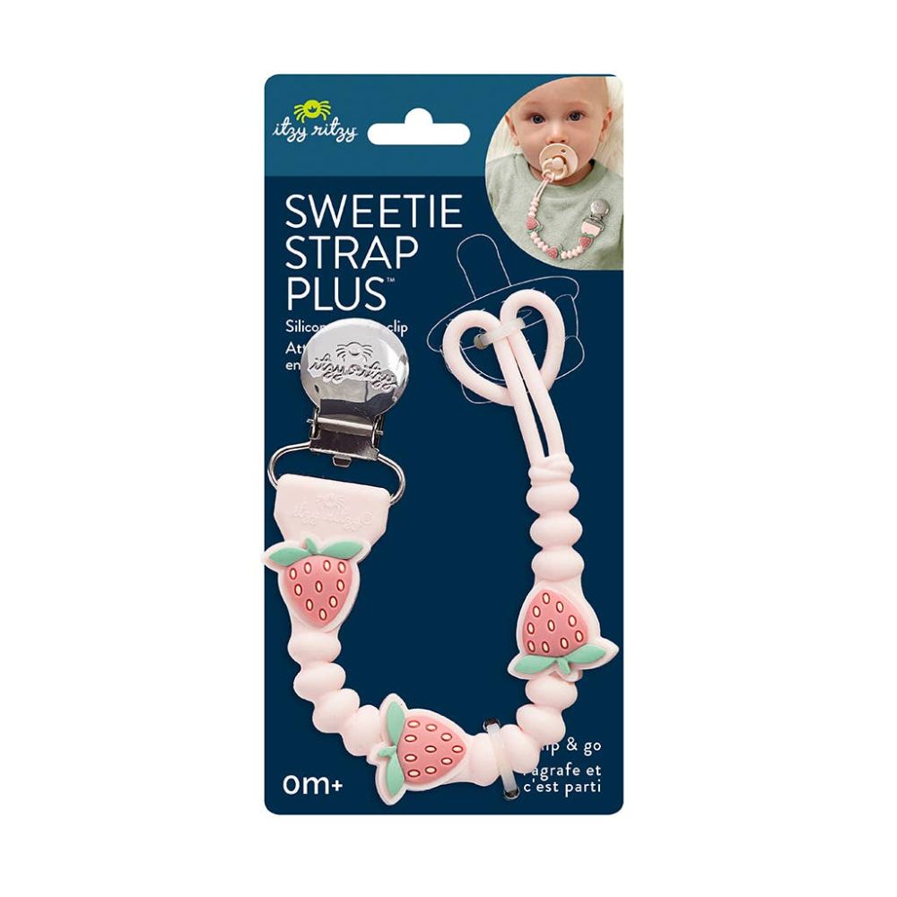 Itzy Ritzy Sweetie Strap Plus - Strawberry