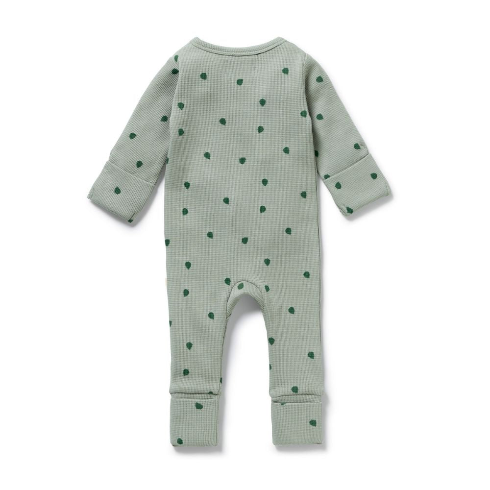 Wilson & Frenchy Tumbletwig Organic Waffle Zipsuit