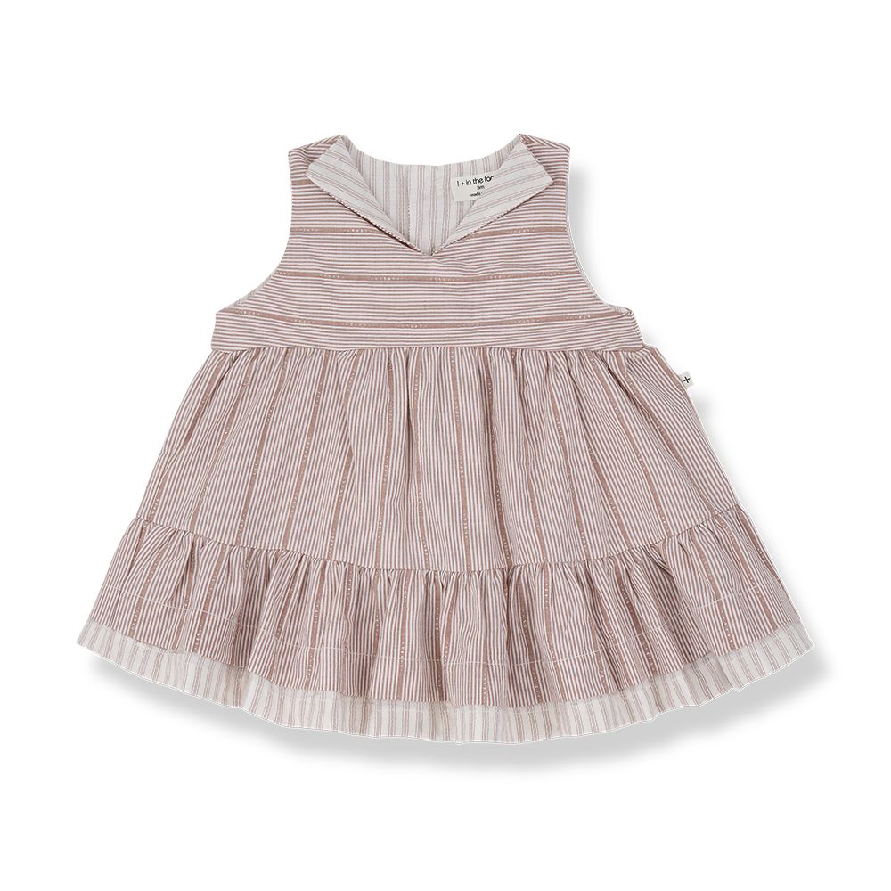 1 + in the Family ESTARTIT Striped Poplin Dress