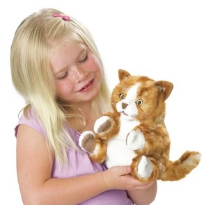 Hand Puppet - Orange Tabby