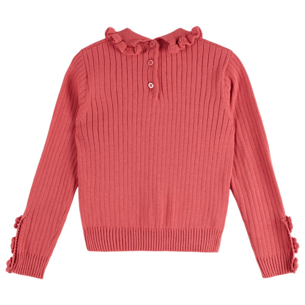 Emile & Ida Cotton Pullover Raspberry