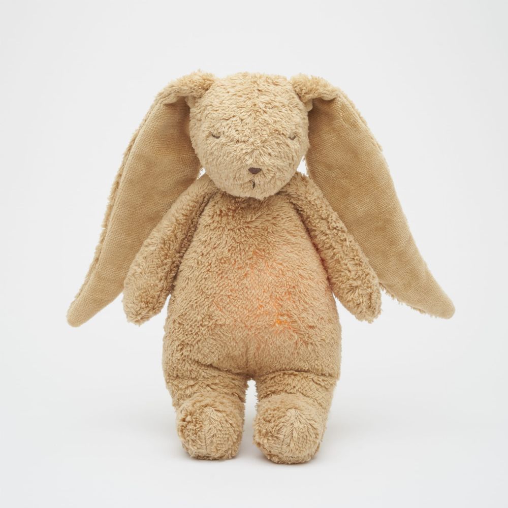 Moonie Natur Organic Humming Bunny - Cappuccino