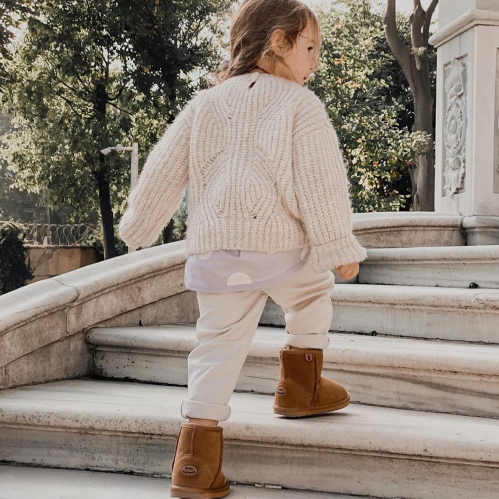 Emu Wallaby Mini Boots Chestnut