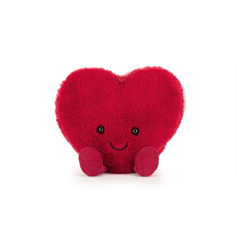 Amuseables Colette Heart Macaron (Red)