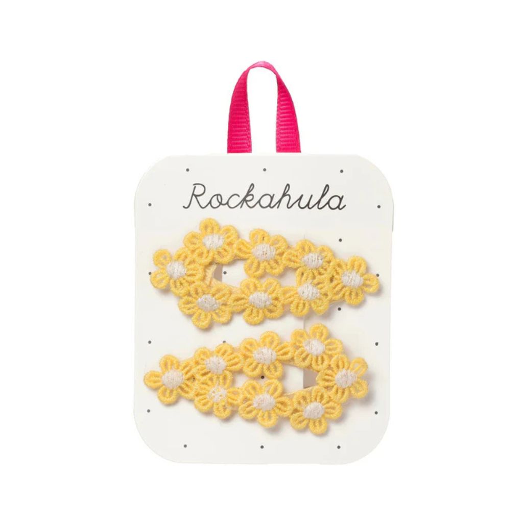 Rockahula Crochet Flower Clips
