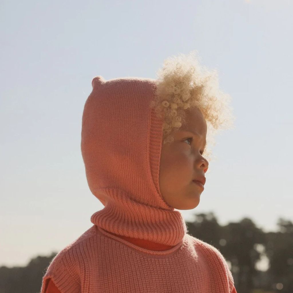 Hvid Eddy Balaclava Bubblegum