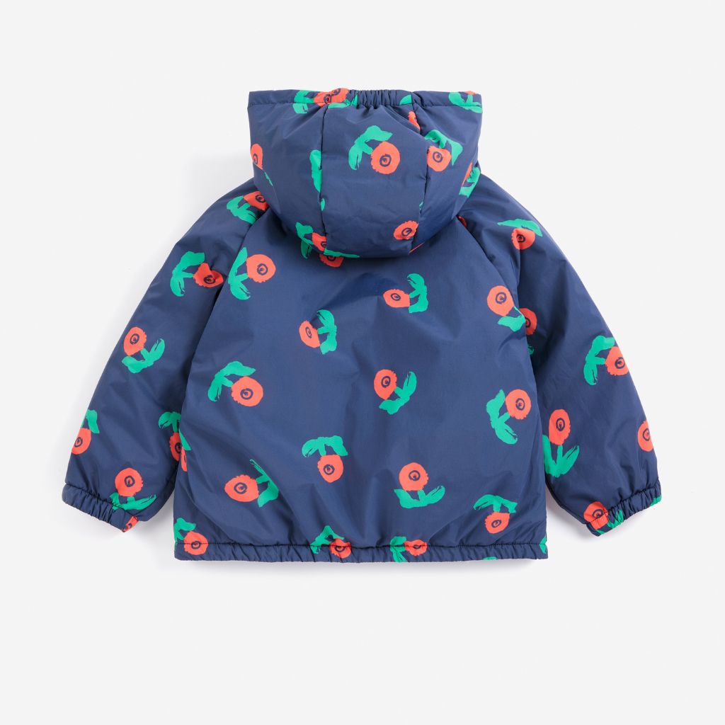 Bobo Choses Baby Stamp Bloom All Over Reversible Anorak