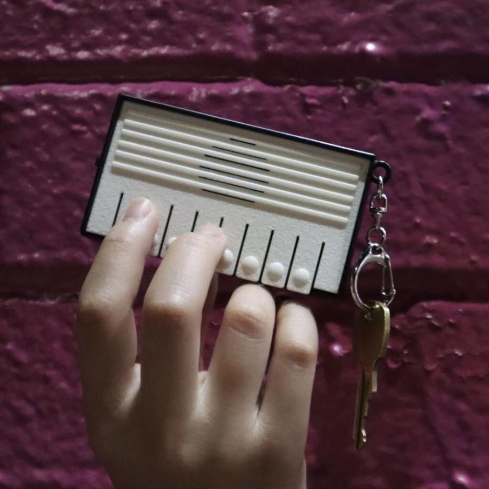 Mini Keyboard Keychain
