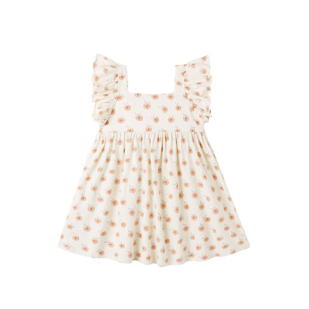 Rylee + Cru Mariposa Dress Peaches