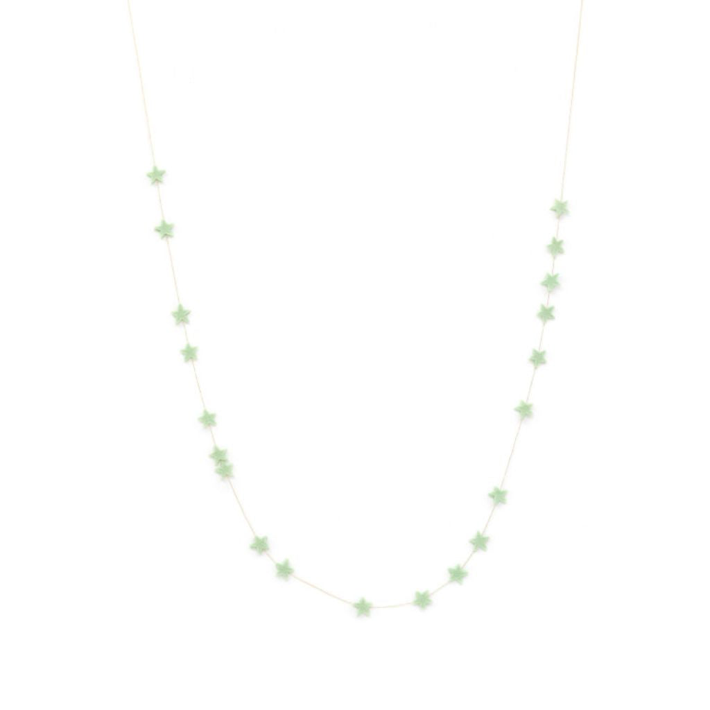 Muskhane Stars Malla Garland L Mint 200cm