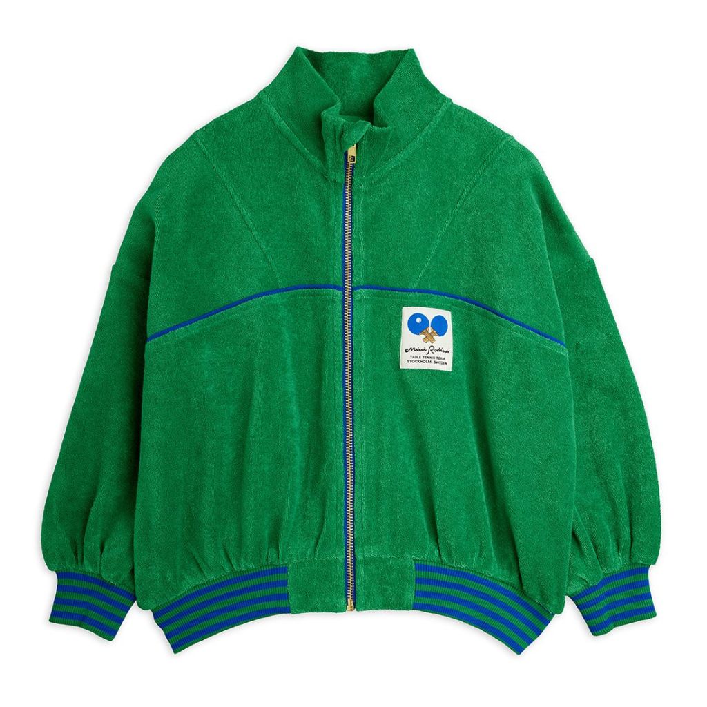 Mini Rodini Table Tennis Patch Terry Cardigan