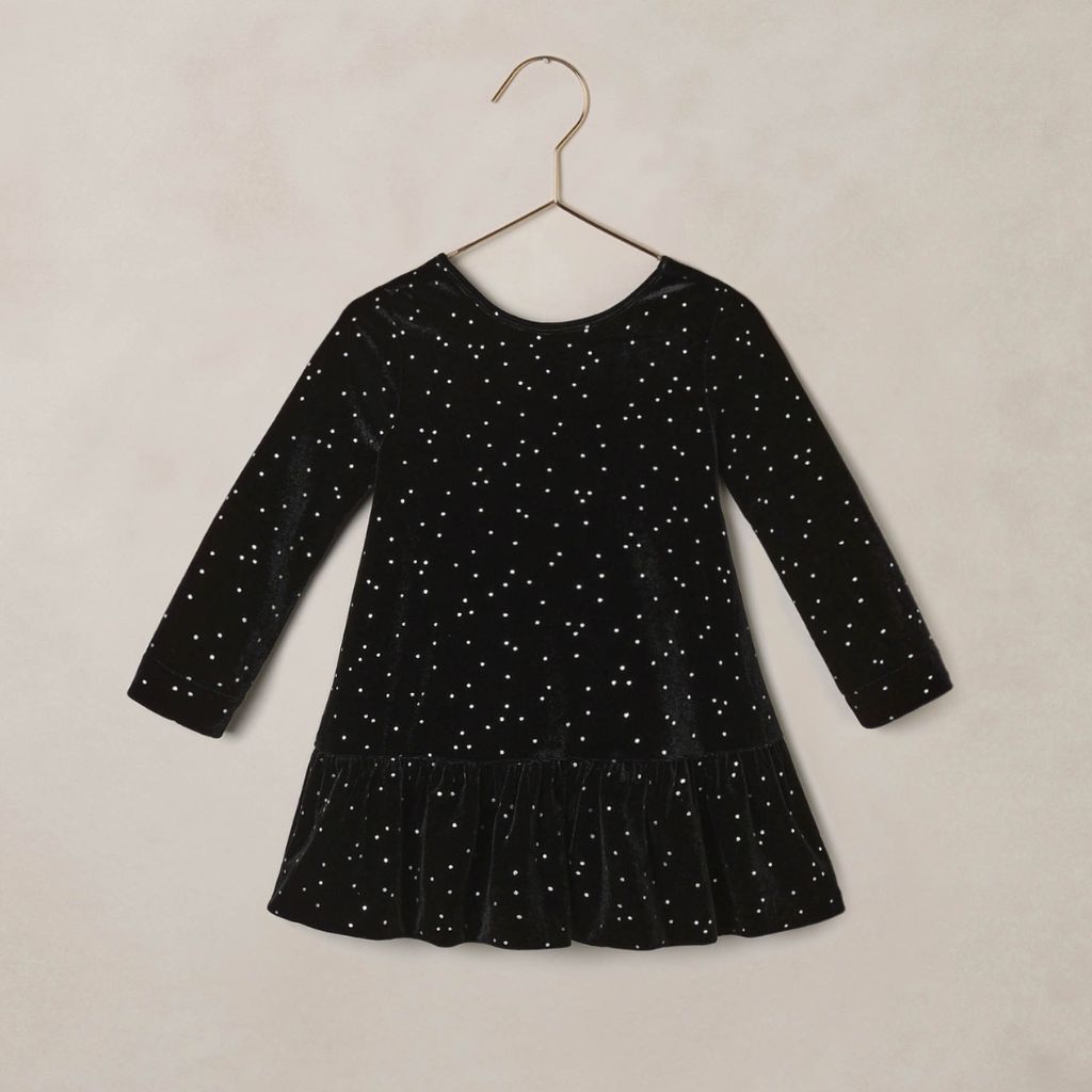 Noralee Penny Dress Black Rhinestone