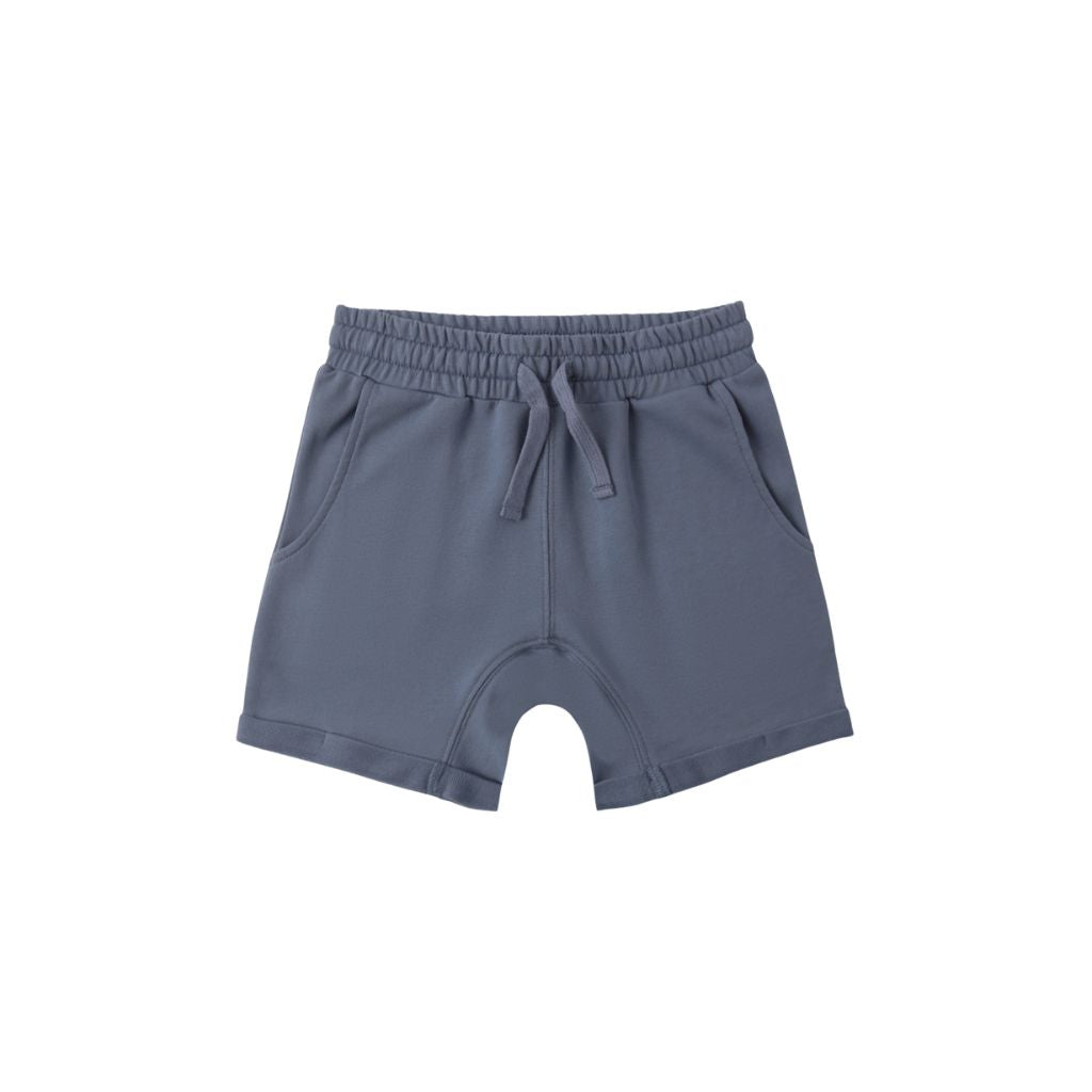 Rylee + Cru Relaxed Short Marine Solid