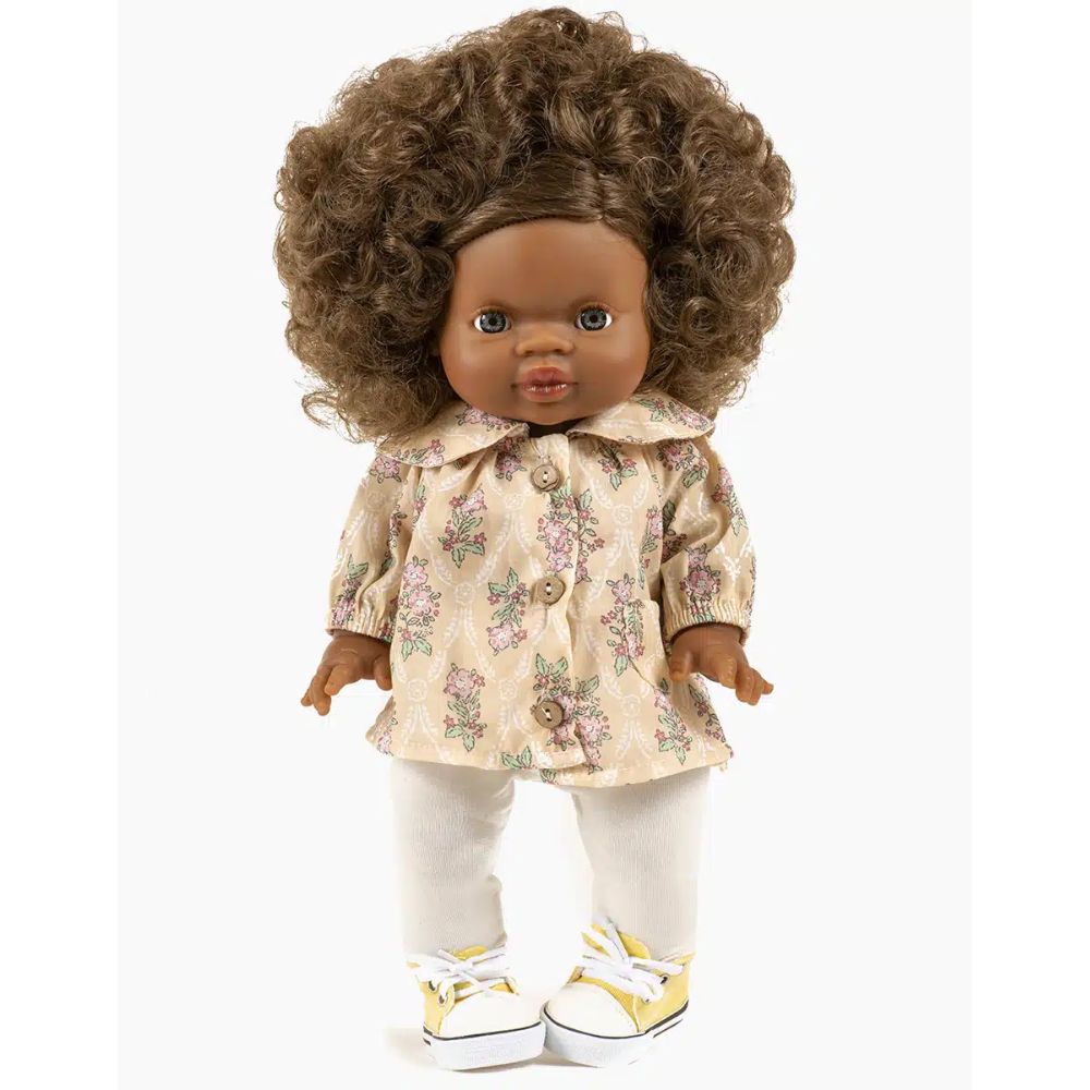 Minikane Clothing for Gordis Dolls 34cm - Back to school set with Séraphine blouse and ecru jersey leggings