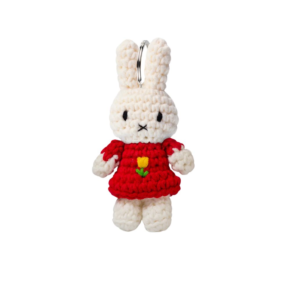 Miffy Keychain Red Tulip