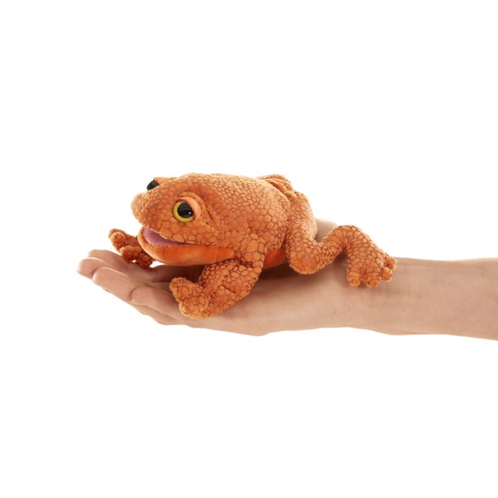 Finger Puppet- Mini Toad
