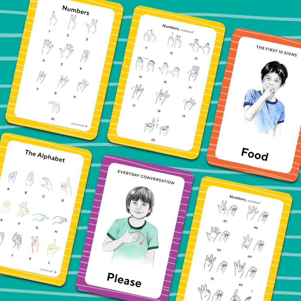 American Sign Language Cards for Kids