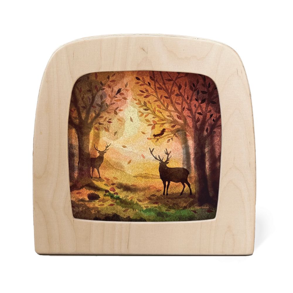 Silhouette Only - Vogel Geluk - Komorebi Silhouette for Toverlux Lamp