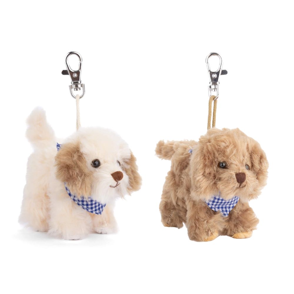 Bukowski Bears Kharma & Buddylina Puppy Bag Charm / Assorted