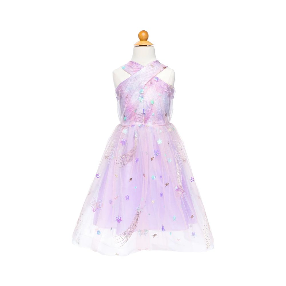 Ombre ERAS Dress, Lilac/Blue, Size 3-4