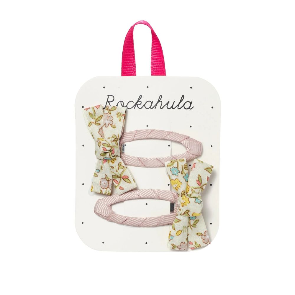 Rockahula Petal Twisty Bow Clips