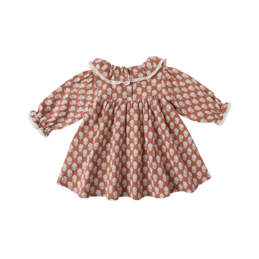 Quincy Mae Callie Dress Holiday Fleur