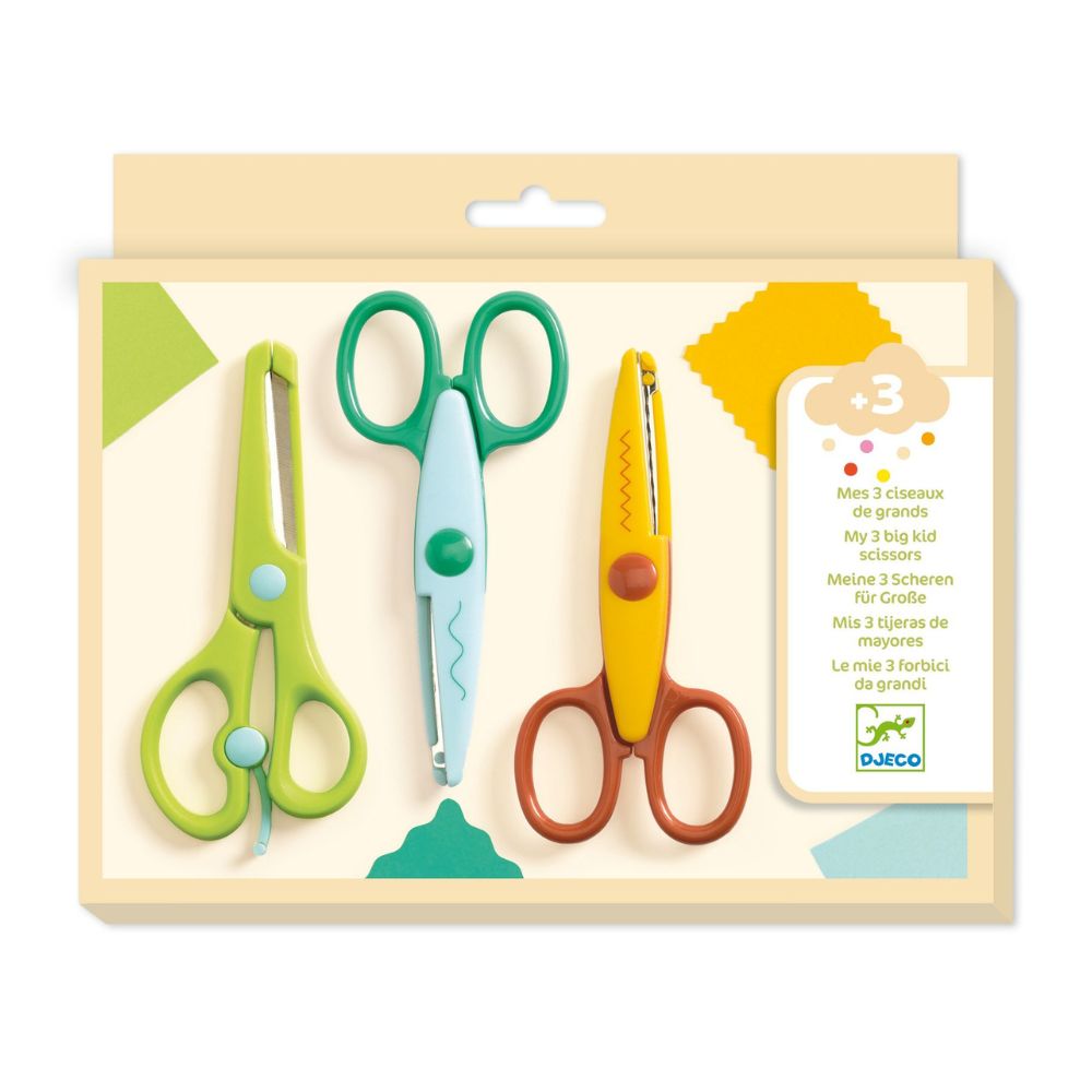 Djeco My 3 Big Scissors!