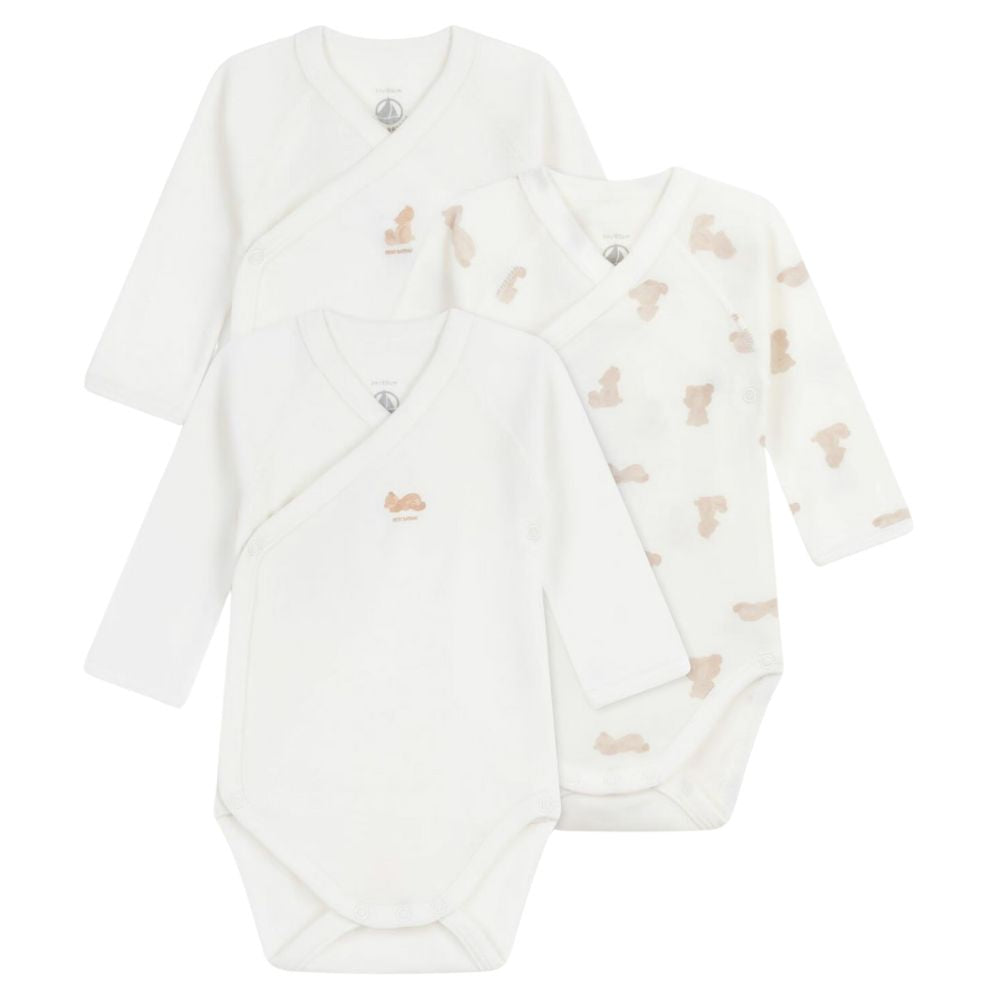 Petit Bateau LS Kimono Bodies