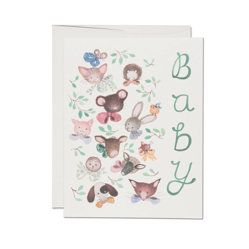 Pink Noses Card