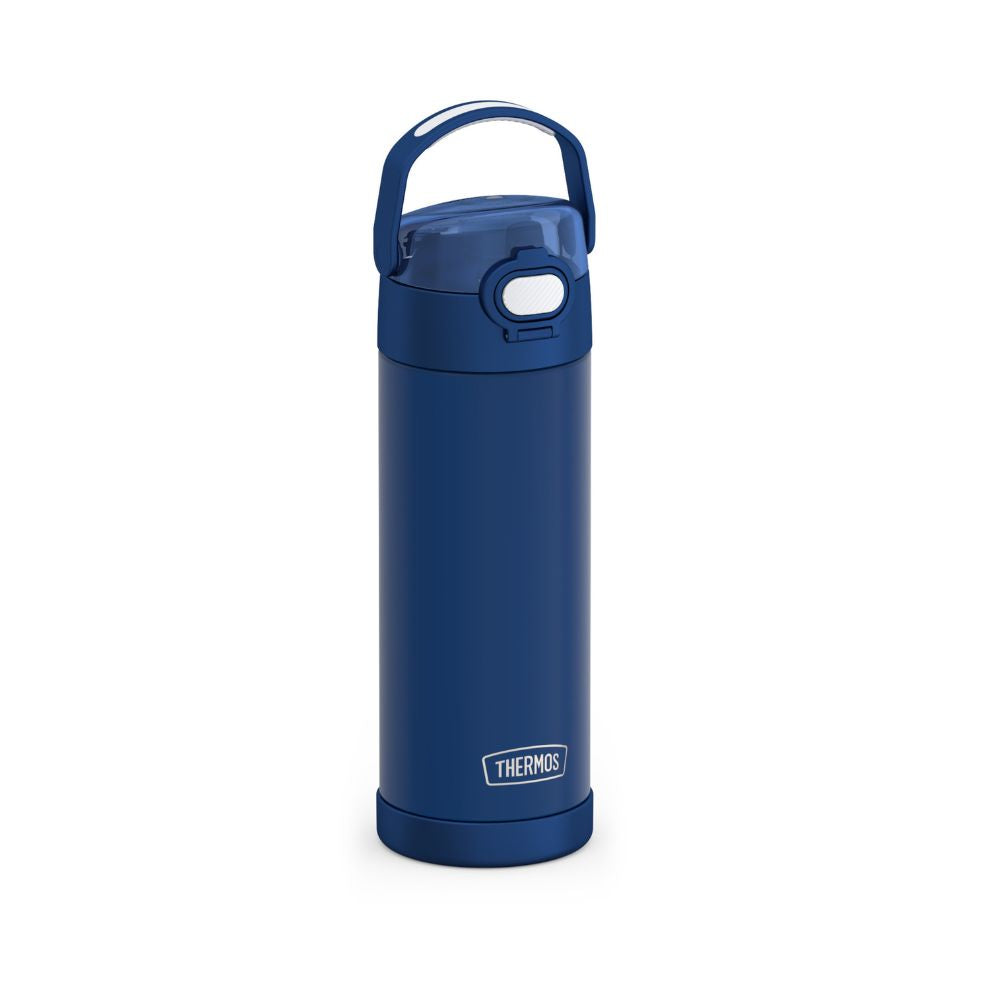 Thermos Non-Licensed Funtainer Bottle with Spout and Locking Lid- Dark Navy, 470ml