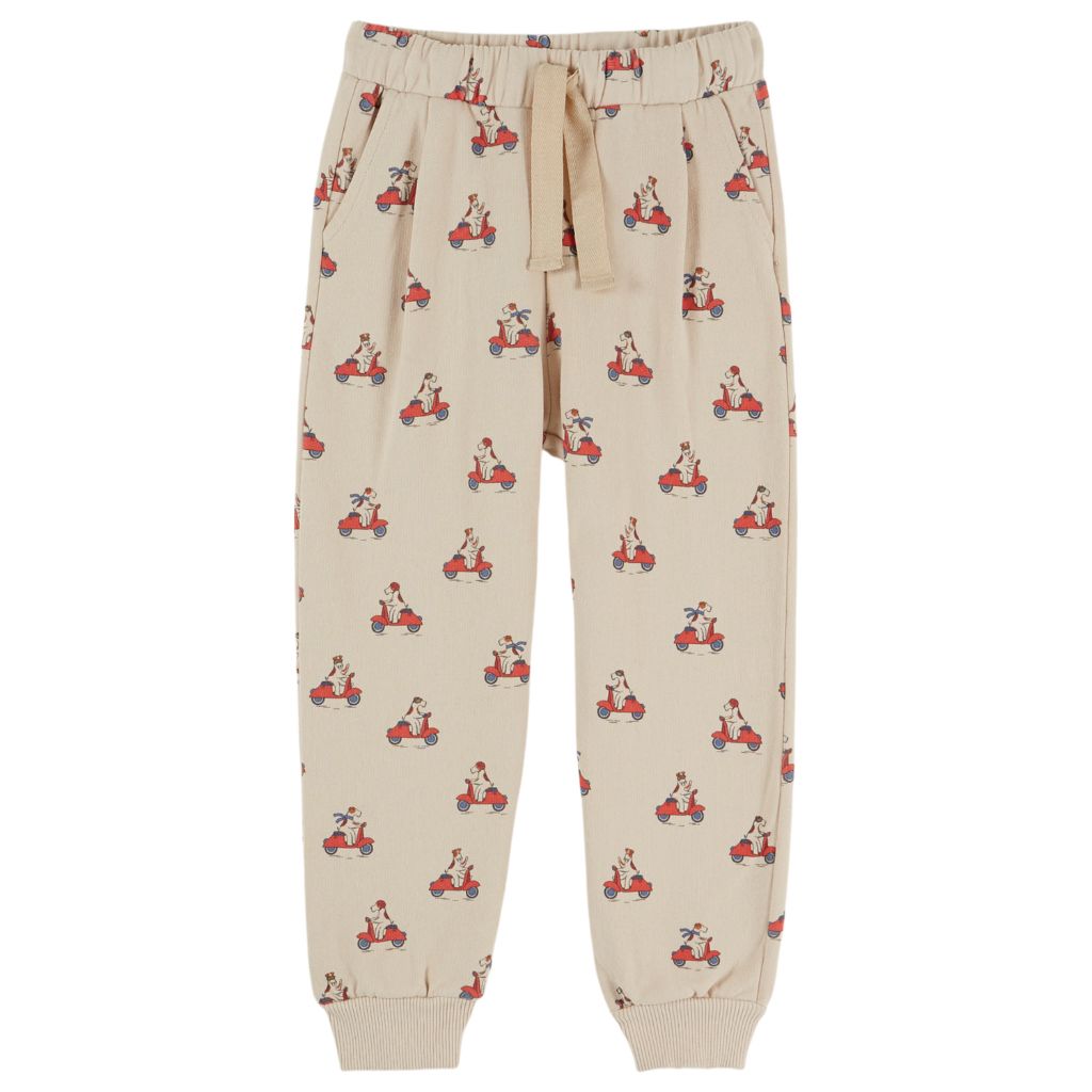 Emile & Ida Fleece Jogger Grand Dog Flour