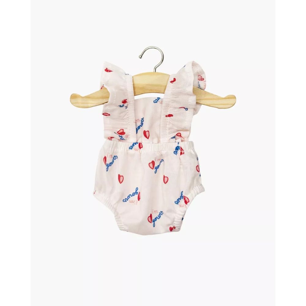 Minikane Clothing for 34cm Dolls - Lou retro cotton romper, I'm yours
