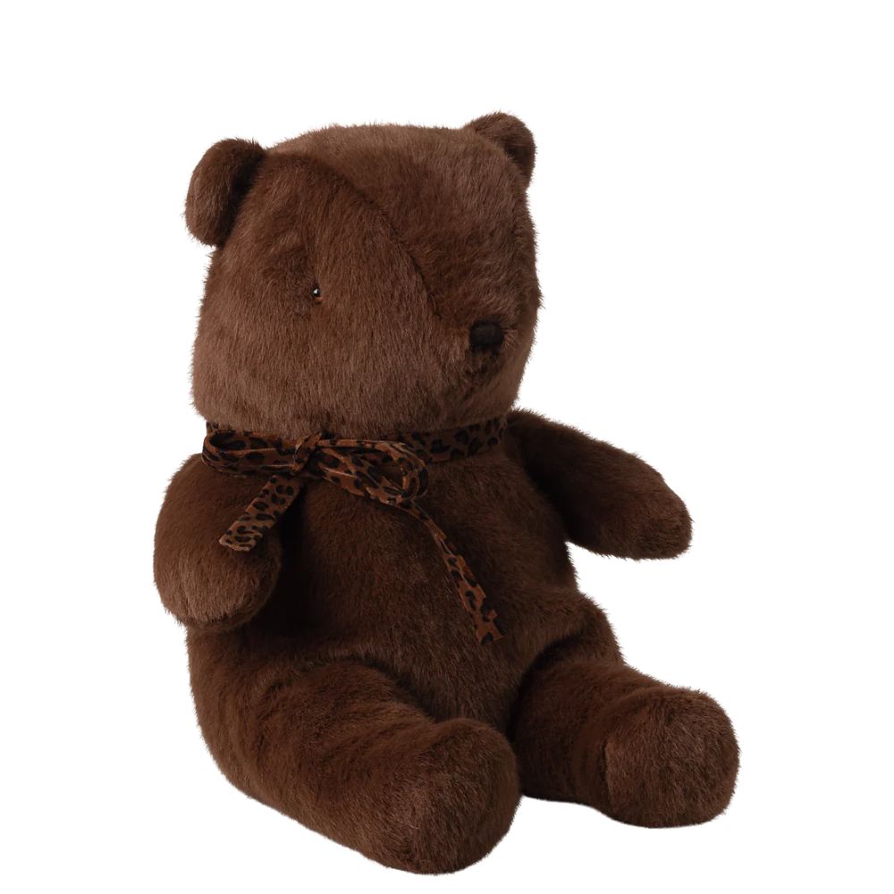Maileg Teddy Bear Plush, Medium- Chocolate