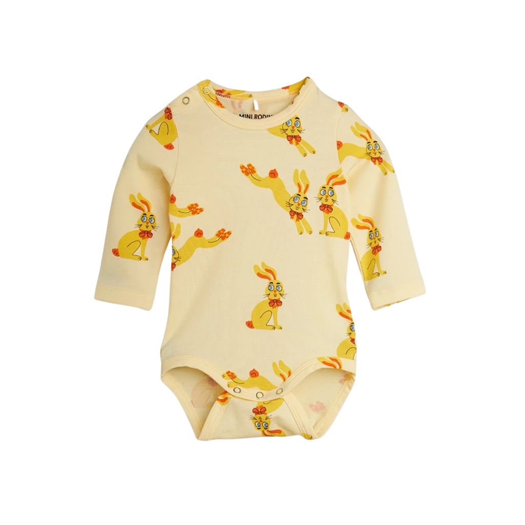 Mini Rodini Rabbits Ls Body