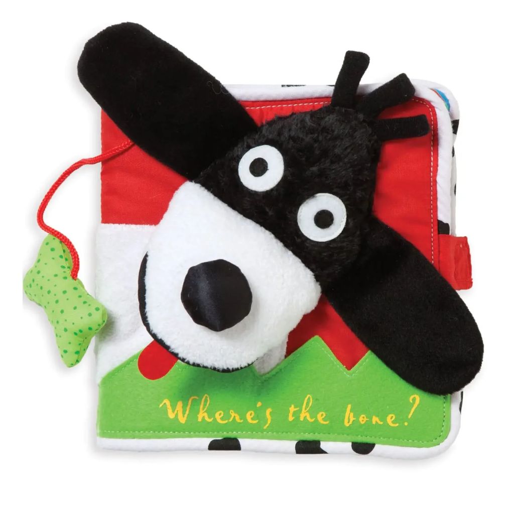 Manhattan Toy - Soft Book - Where's The Bone?
