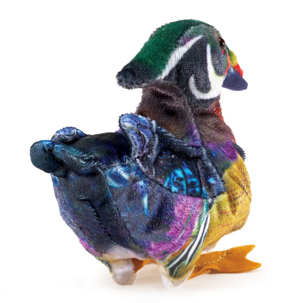 Finger Puppet- Mini Wood Duck