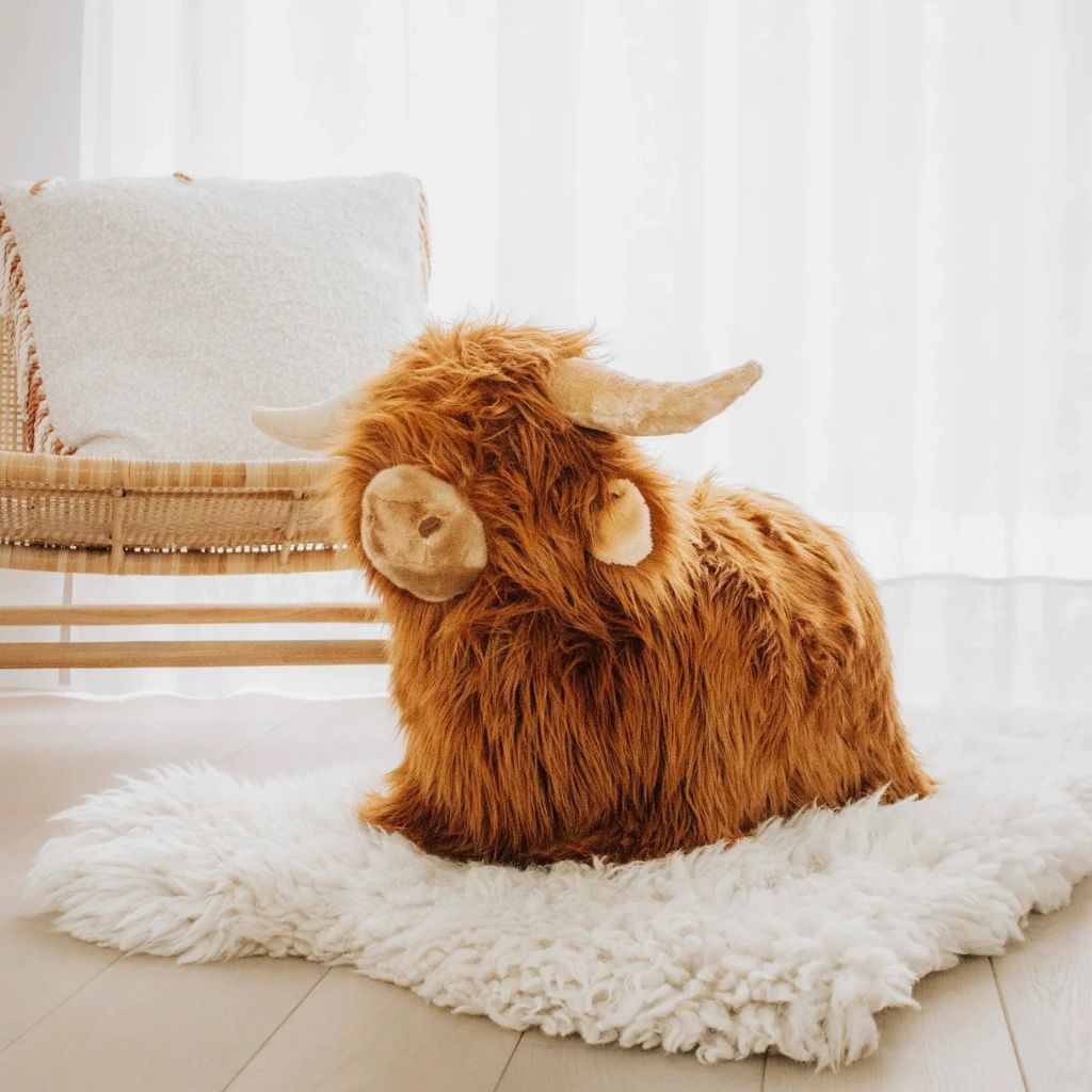 Wild & Soft- Soft Bouncy Higland Cow