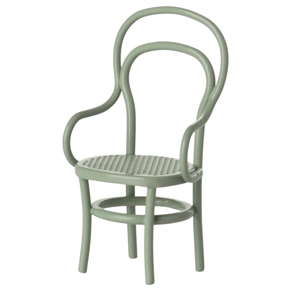 Maileg Vintage Chair, Mouse - Mint