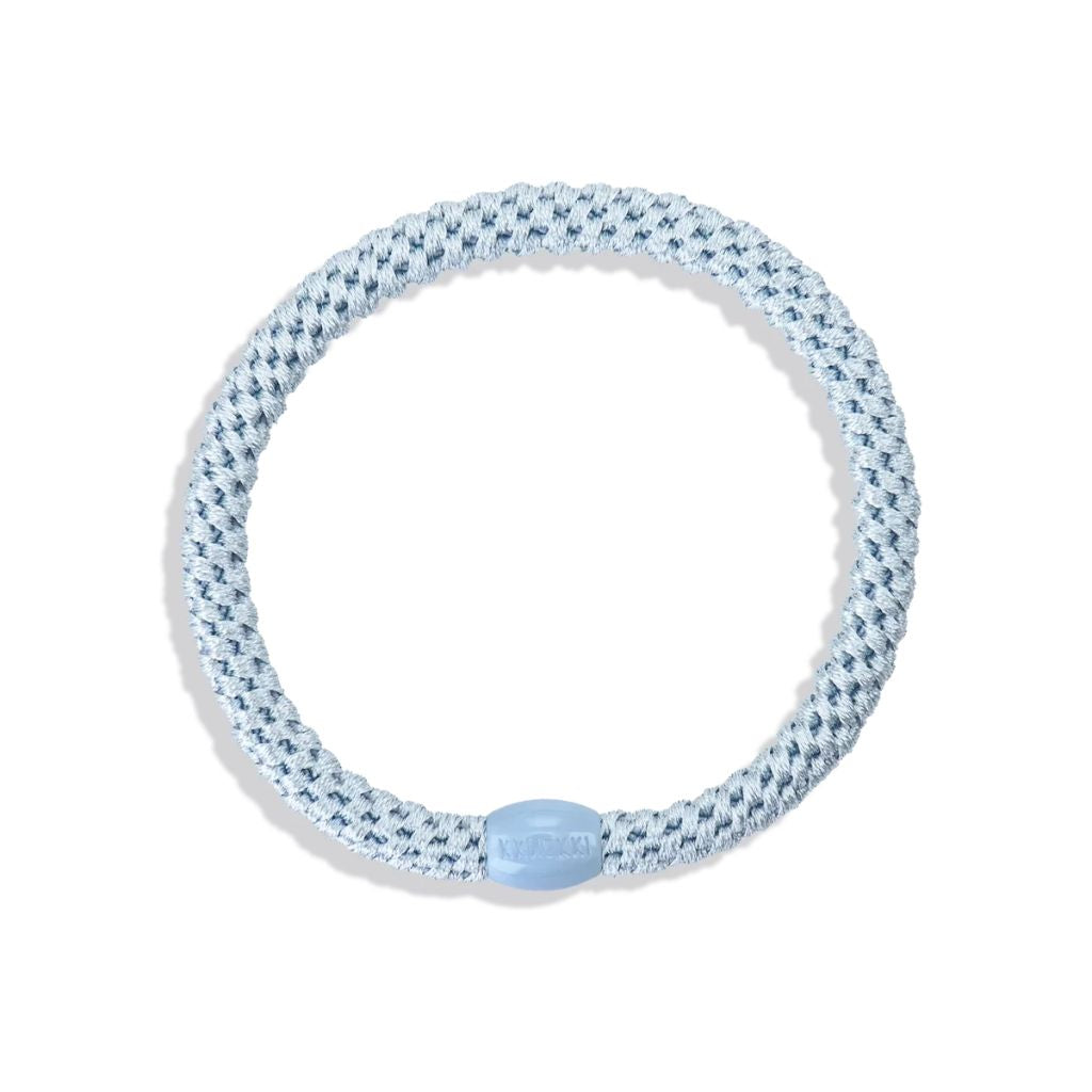 Kknekki Slim Hair Tie Baby Blue